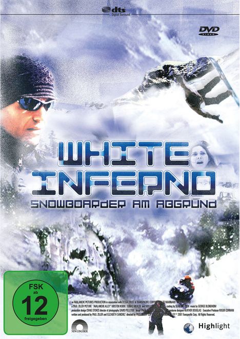 White Inferno - Snowboarder am Abgrund, DVD