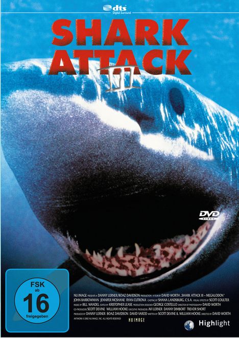 Shark Attack 3, DVD