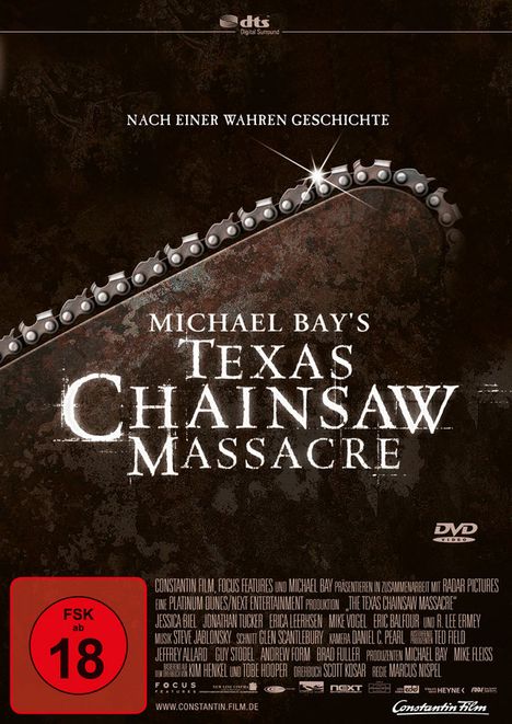 Texas Chainsaw Massacre (2003), DVD