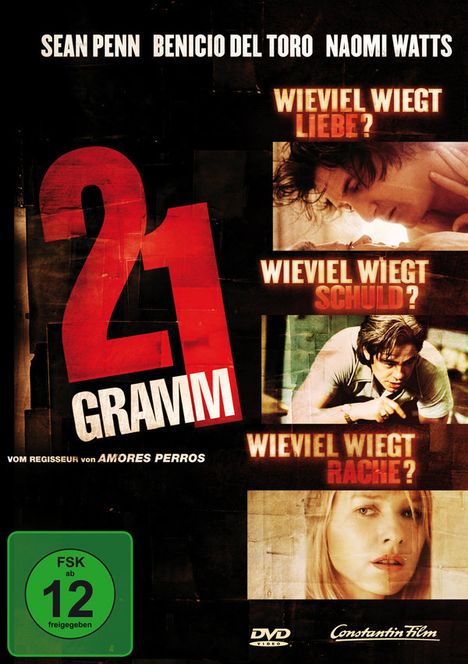21 Gramm, DVD