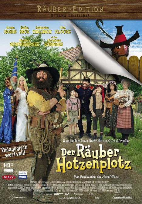 Der Räuber Hotzenplotz  (+ 2 CDs), DVD