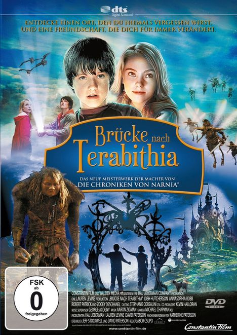 Die Brücke nach Terabithia, DVD