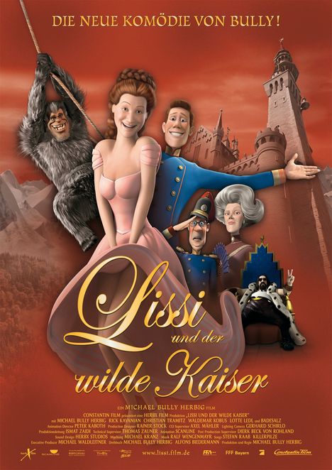 Lissi und der wilde Kaiser, DVD