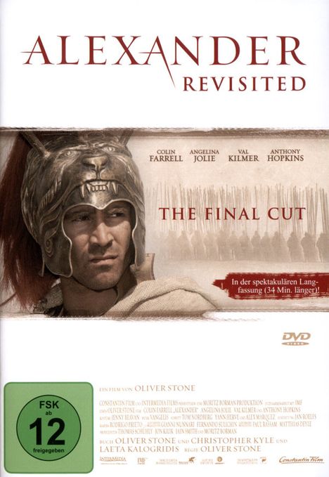 Alexander - Revisited (The Final Cut), DVD