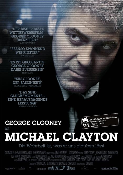 Michael Clayton, DVD