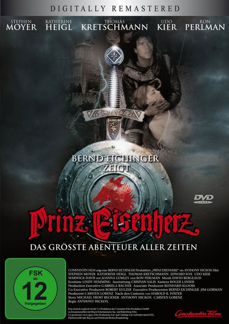 Prinz Eisenherz (1997), DVD