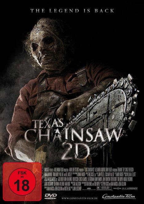 Texas Chainsaw - The Legend Is Back, DVD