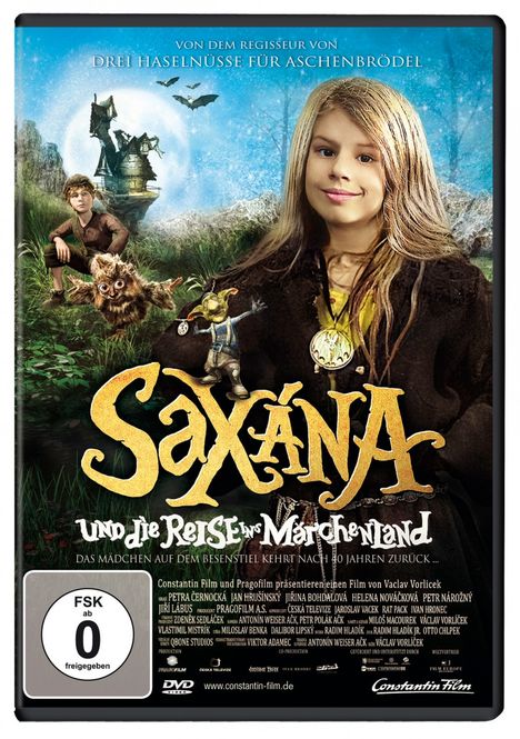 Saxana und die Reise ins Märchenland, DVD