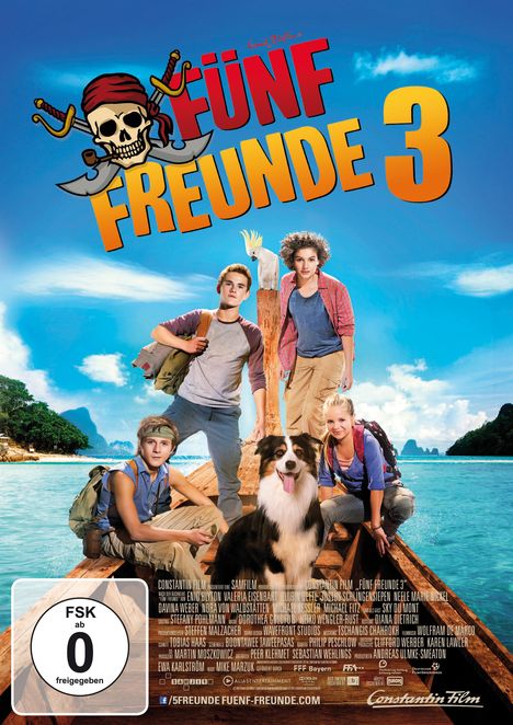 Fünf Freunde 3, DVD