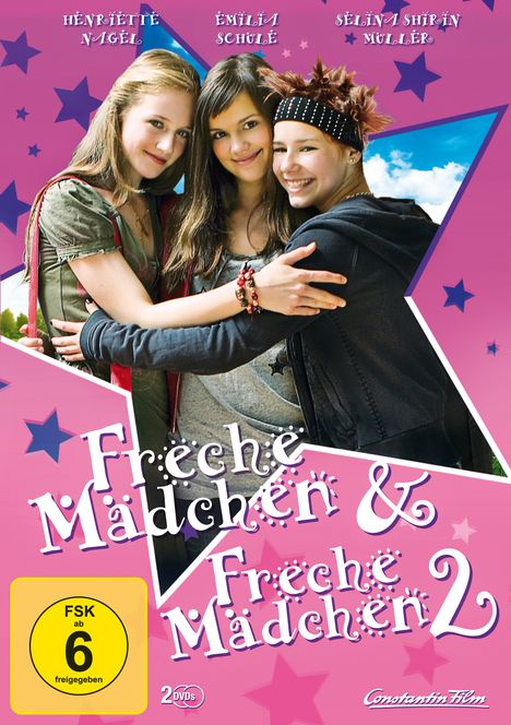 Freche Mädchen 1 &amp; 2, 2 DVDs