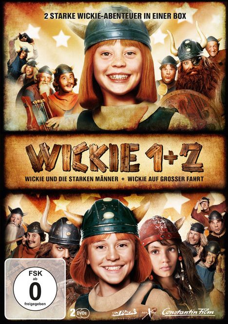Wickie 1&2, 2 DVDs