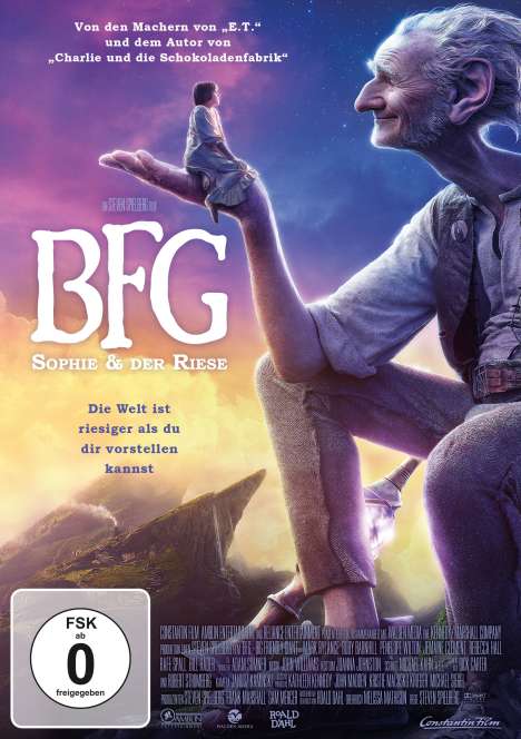 BFG - Sophie &amp; der Riese, DVD