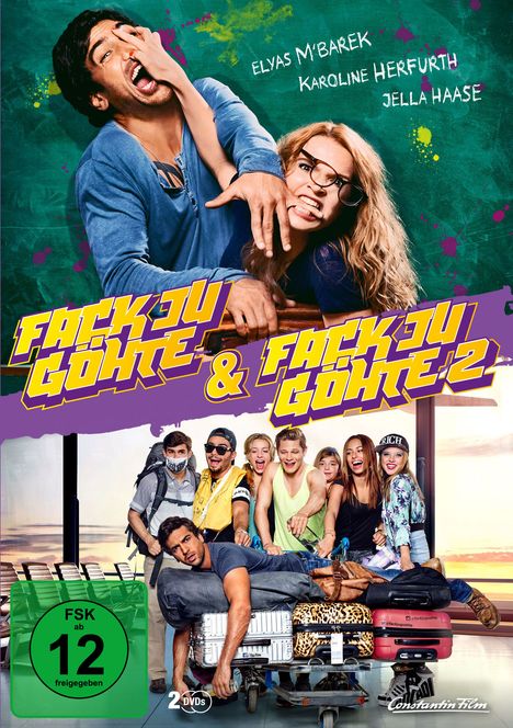 Fack Ju Göhte 1 &amp; 2, 2 DVDs