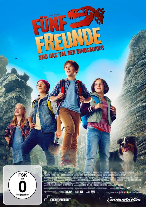 Fünf Freunde und das Tal der Dinosaurier, DVD