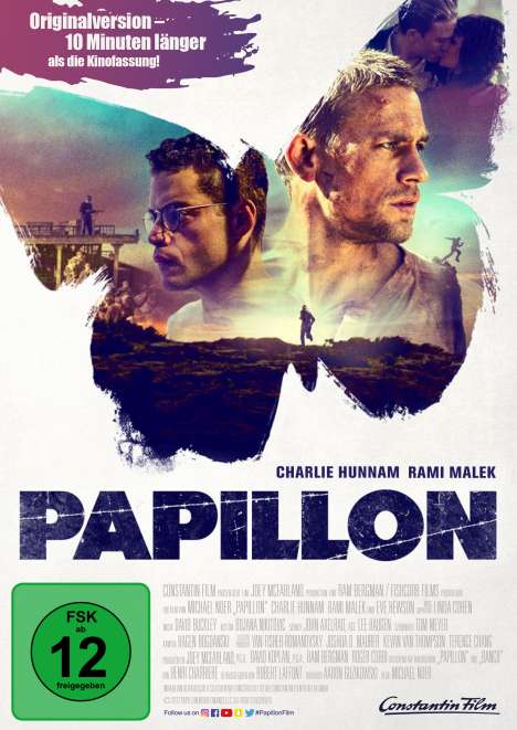Papillon (2018), DVD