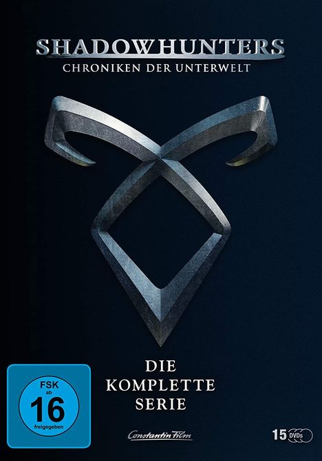 Shadowhunters: Chroniken der Unterwelt (Komplette Serie), 15 DVDs