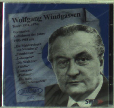 Wolfgang Windgassen singt Opernarien, CD