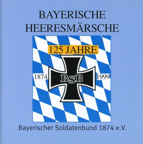 Heeresmusikkorps 12 Veitshöchheim: Bayerische Heeresmärsche, CD