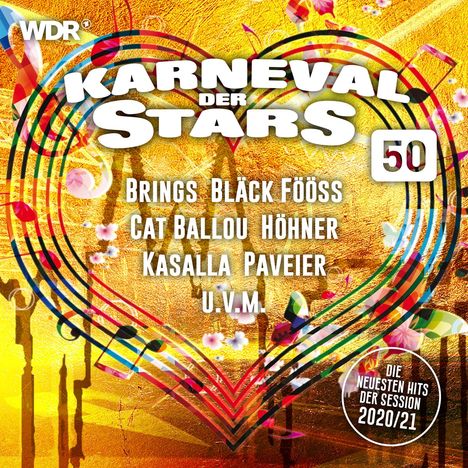 Karneval der Stars 50, CD