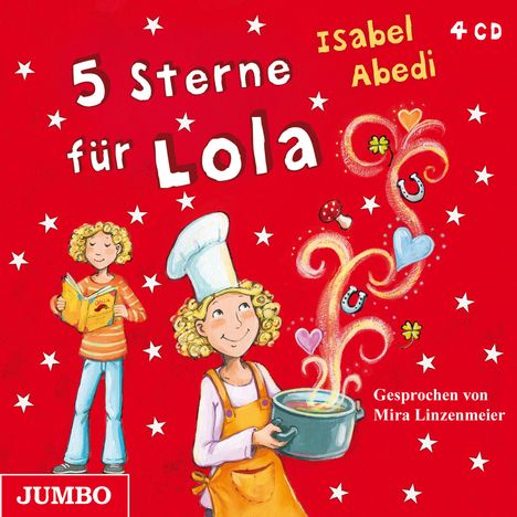 Isabel Abedi: 5 Sterne für Lola, 4 CDs