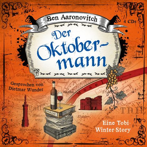 Ben Aaronovitch: Der Oktobermann, 4 CDs