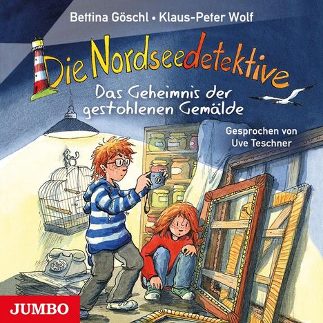 Klaus-Peter Wolf: Die Nordseedetektive (08) Das Geheimnis der gestohlenen Gemälde, CD