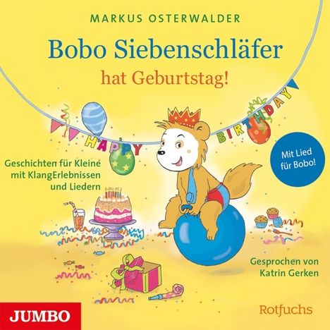 Bobo Siebenschläfer hat Geburtstag!, CD