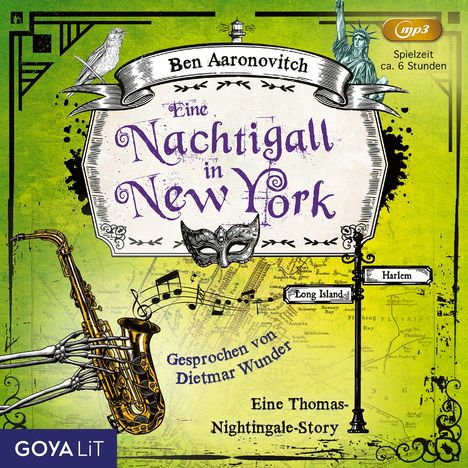 Ben Aaronovitch: Eine Nachtigall in New York, MP3-CD