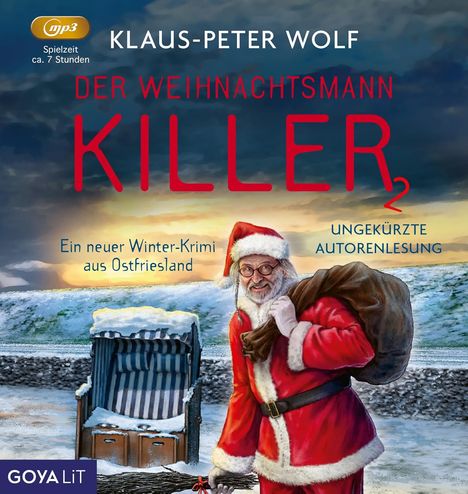 Klaus-Peter Wolf: Der Weihnachtsmannkiller 2, MP3-CD