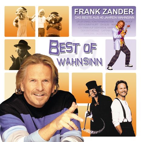 Frank Zander: Best Of Wahnsinn, 2 CDs