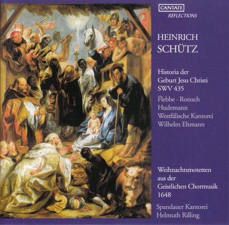 Heinrich Schütz (1585-1672): Historia der Geburt Jesu Christi SWV 435, CD