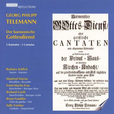 Georg Philipp Telemann (1681-1767): Kantaten aus "Harmonischer Gottesdienst", CD