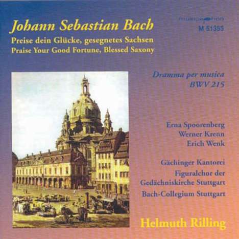 Johann Sebastian Bach (1685-1750): Kantate BWV 215, CD