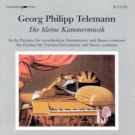 Georg Philipp Telemann (1681-1767): Die Kleine Kammermusik, CD