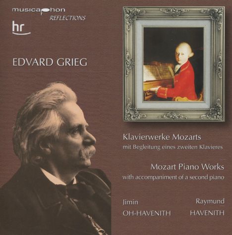 Edvard Grieg (1843-1907): Klaviermusik von W.A.Mozart, CD