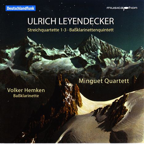 Ulrich Leyendecker (1946-2018): Streichquartette Nr.1-3, CD