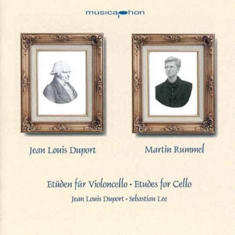Jean-Louis Duport (1749-1819): Etüden Nr.1-21 für Cello, 2 CDs