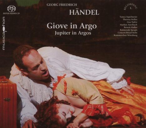 Georg Friedrich Händel (1685-1759): Jupiter in Argos (Opernpasticcio mit Einlagen von Francesco Araja), 2 Super Audio CDs