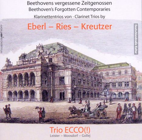 Anton Eberl (1765-1807): Trio op.36 für Klarinette,Klavier &amp; Cello, CD
