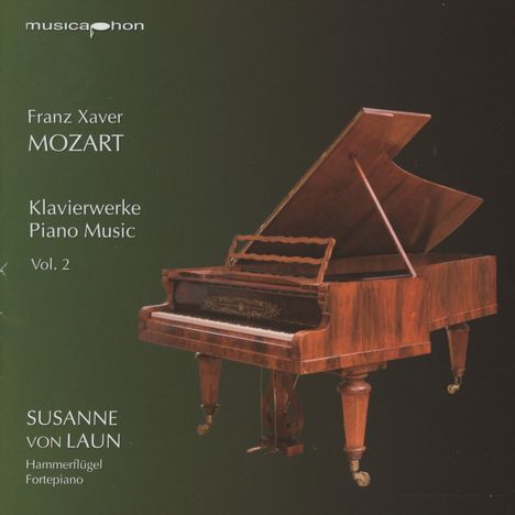 Franz Xaver Mozart (1791-1844): Klavierwerke Vol.2, CD