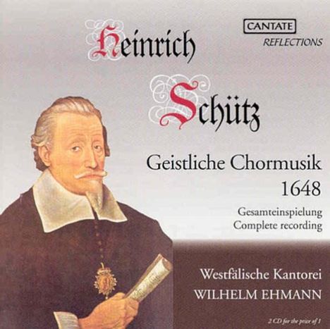 Heinrich Schütz (1585-1672): Geistliche Chormusik 1648 Vol.1, 2 CDs