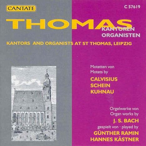 Kantoren &amp; Organisten der Thomanerkirche Leipzig, CD