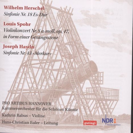 William Herschel (1738-1822): Symphonie Nr.18, CD