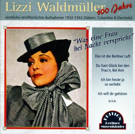 Lizzy Waldmüller: Was eine Frau bei Nacht verspricht, CD
