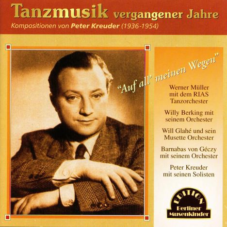 Tanzmusik vergangener Jahre 1936-54: Auf all' meinen Wegen, CD
