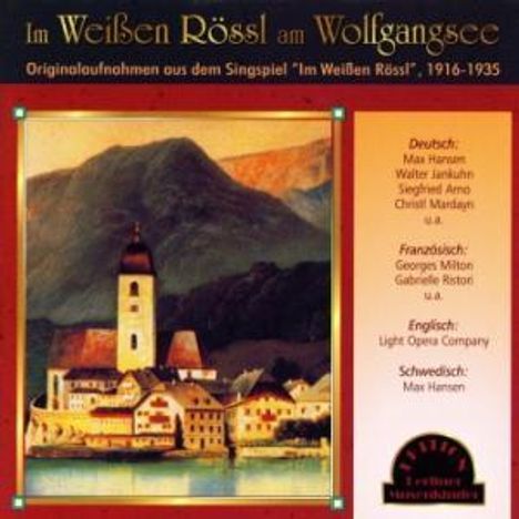 Im weißen Rössl am Wolfgangsee, CD