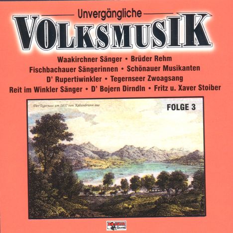 Unvergängliche Volksmus, CD