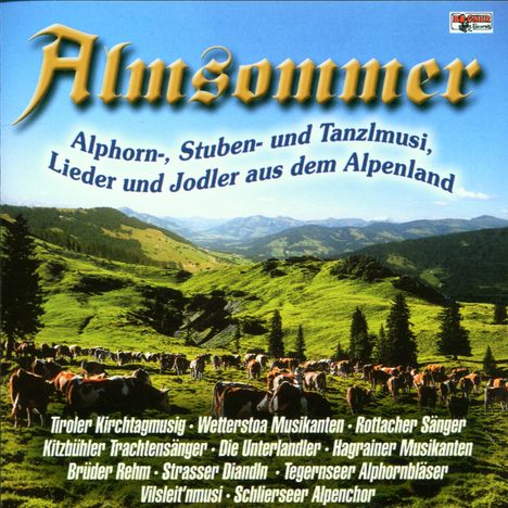 Almsommer-Alphorn-Stuben und Tanzl., CD