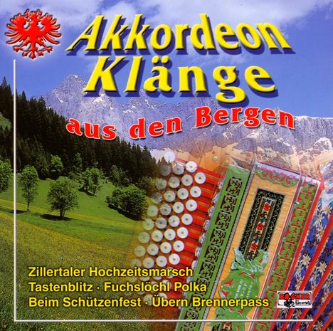 Akkordeanklänge aus den Bergen, CD