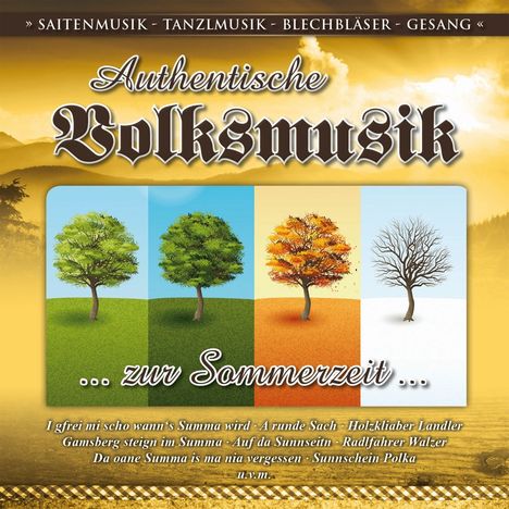 Authentische Volksmusik zur Sommerzeit, CD
